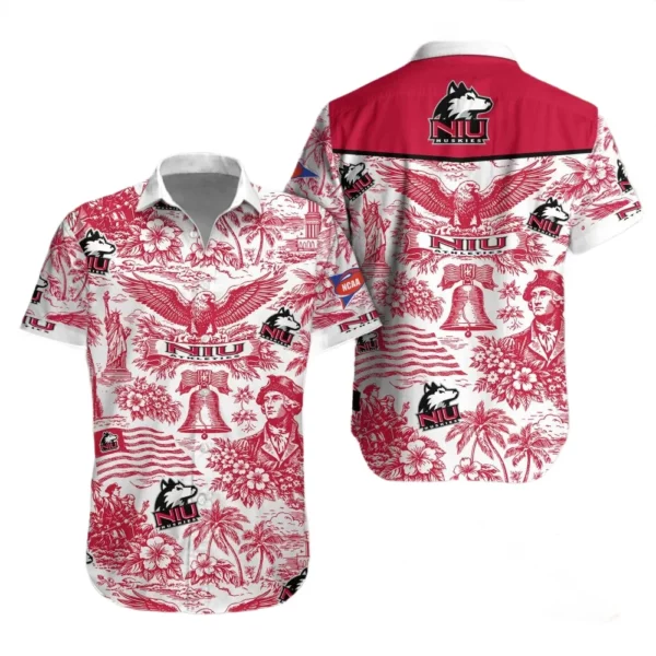 Northern Illinois Huskies Hawaiian Shirt 2026 Limited Premium Crinkle Textured