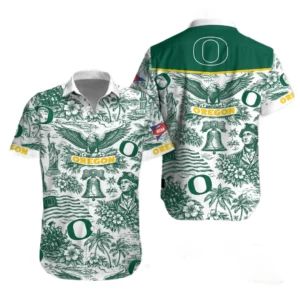 Oregon Ducks Hawaiian Shirt 2026 Limited Premium Crinkle Textured