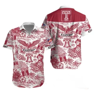 Temple Owls Hawaiian Shirt 2026 Limited Premium Crinkle Textured