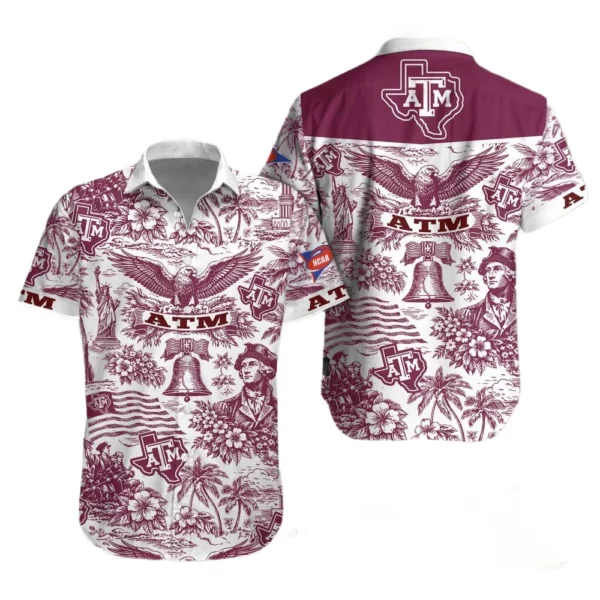 Texas A&M Aggies Hawaiian Shirt 2026 Limited Premium Crinkle Textured