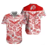 Utah Utes Hawaiian Shirt 2026 Limited Premium Crinkle Textured