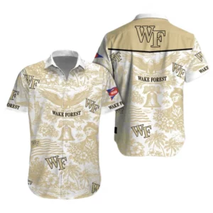 Wake Forest Demon Deacons Hawaiian Shirt 2026 Limited Premium Crinkle Textured