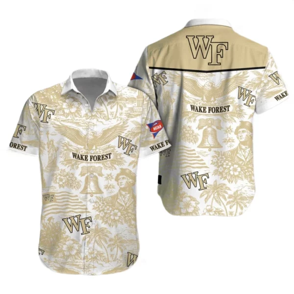 Wake Forest Demon Deacons Hawaiian Shirt 2026 Limited Premium Crinkle Textured
