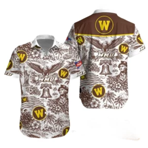 Western Michigan Broncos Hawaiian Shirt 2026 Limited Premium Crinkle Textured