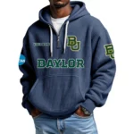 Baylor Bears Waffle Knit Hoodie Quarter Zip 2026 Limited Customize Name