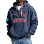 South Carolina Gamecocks Waffle Knit Hoodie Quarter Zip 2026 Limited Customize Name