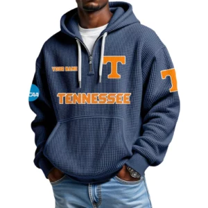 Tennessee Volunteers Waffle Knit Hoodie Quarter Zip 2026 Limited Customize Name
