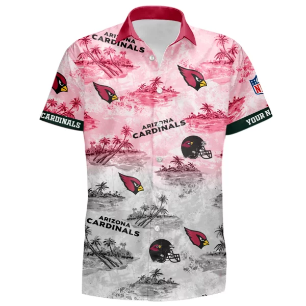 Arizona Cardinals Hawaiian Shirt 2026 Limited Premium Crinkle Textured Personalize Name