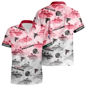 Atlanta Falcons Hawaiian Shirt 2026 Limited Premium Crinkle Textured Personalize Name