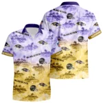 Baltimore Ravens Hawaiian Shirt 2026 Limited Premium Crinkle Textured Personalize Name
