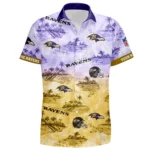 Baltimore Ravens Hawaiian Shirt 2026 Limited Premium Crinkle Textured Personalize Name