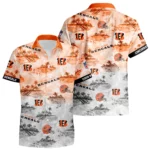 Cincinnati Bengals Hawaiian Shirt 2026 Limited Premium Crinkle Textured Personalize Name