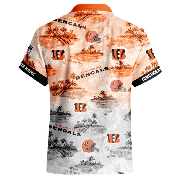 Cincinnati Bengals Hawaiian Shirt 2026 Limited Premium Crinkle Textured Personalize Name