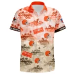Cleveland Browns Hawaiian Shirt 2026 Limited Premium Crinkle Textured Personalize Name