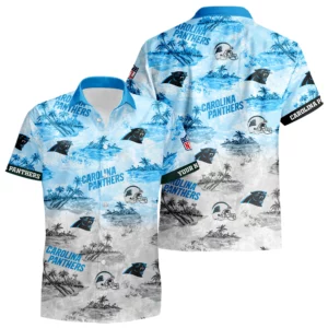 Carolina Panthers Hawaiian Shirt 2026 Limited Premium Crinkle Textured Personalize Name