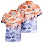 Denver Broncos Hawaiian Shirt 2026 Limited Premium Crinkle Textured Personalize Name