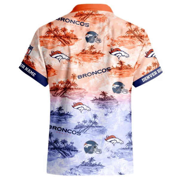 Denver Broncos Hawaiian Shirt 2026 Limited Premium Crinkle Textured Personalize Name