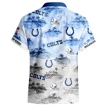 Indianapolis Colts Hawaiian Shirt 2026 Limited Premium Crinkle Textured Personalize Name