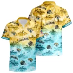 Jacksonville Jaguars Hawaiian Shirt 2026 Limited Premium Crinkle Textured Personalize Name