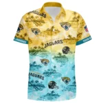 Jacksonville Jaguars Hawaiian Shirt 2026 Limited Premium Crinkle Textured Personalize Name