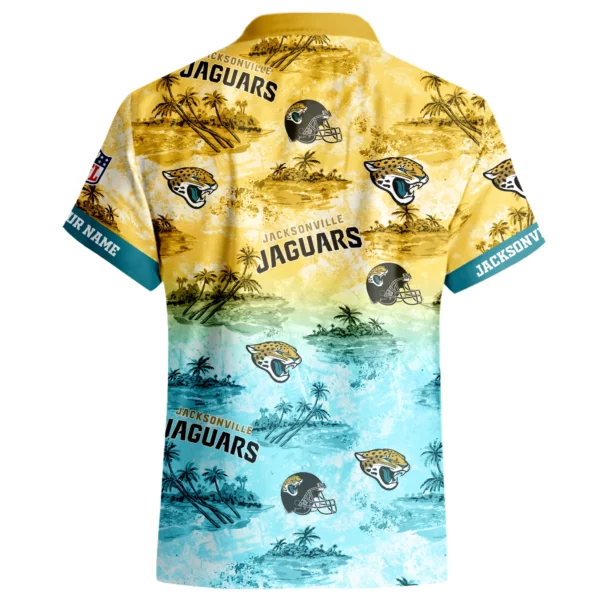Jacksonville Jaguars Hawaiian Shirt 2026 Limited Premium Crinkle Textured Personalize Name