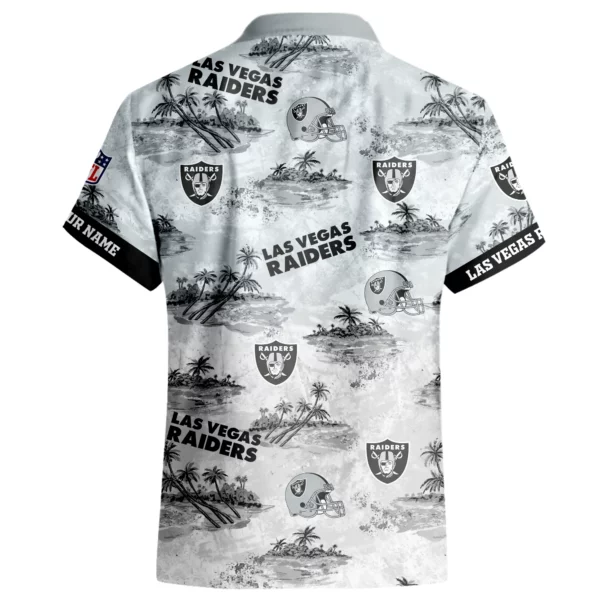 Las Vegas Raiders Hawaiian Shirt 2026 Limited Premium Crinkle Textured Personalize Name
