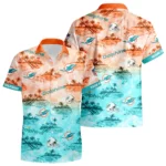 Miami Dolphins Hawaiian Shirt 2026 Limited Premium Crinkle Textured Personalize Name
