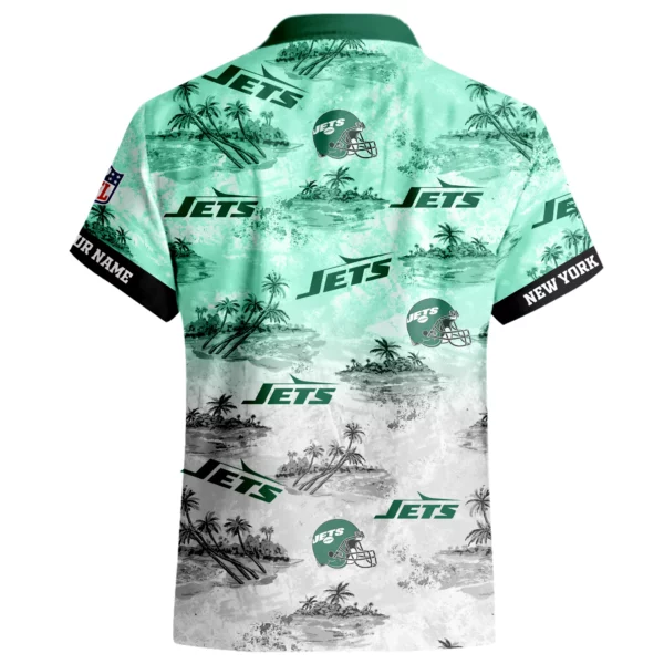 New York Jets Hawaiian Shirt 2026 Limited Premium Crinkle Textured Personalize Name
