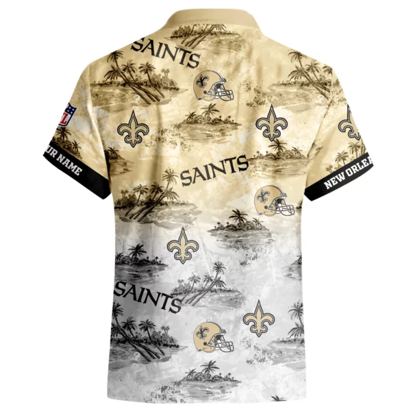 New Orleans Saints Hawaiian Shirt 2026 Limited Premium Crinkle Textured Personalize Name