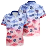 New York Giants Hawaiian Shirt 2026 Limited Premium Crinkle Textured Personalize Name