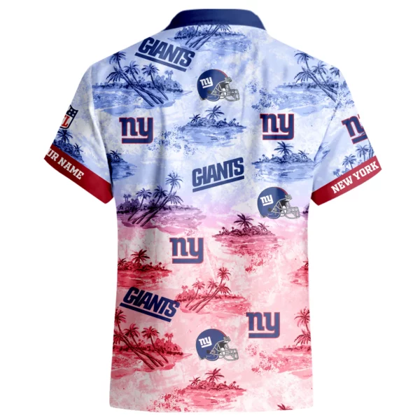 New York Giants Hawaiian Shirt 2026 Limited Premium Crinkle Textured Personalize Name