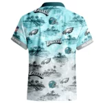 Philadelphia Eagles Hawaiian Shirt 2026 Limited Premium Crinkle Textured Personalize Name