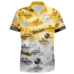 Pittsburgh Steelers Hawaiian Shirt 2026 Limited Premium Crinkle Textured Personalize Name