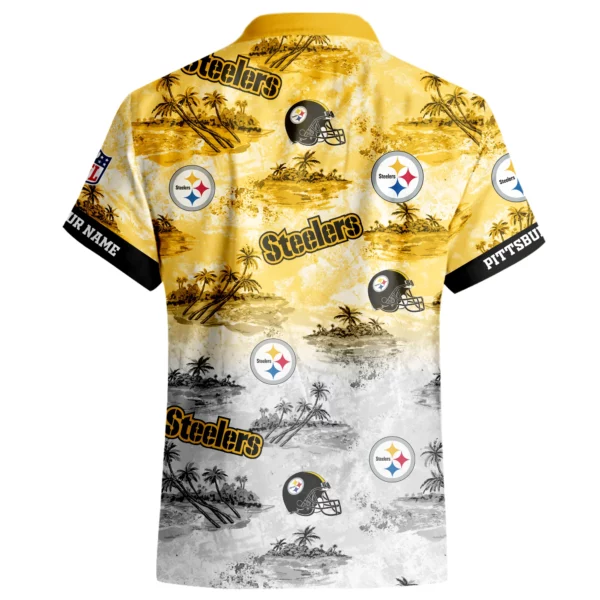 Pittsburgh Steelers Hawaiian Shirt 2026 Limited Premium Crinkle Textured Personalize Name