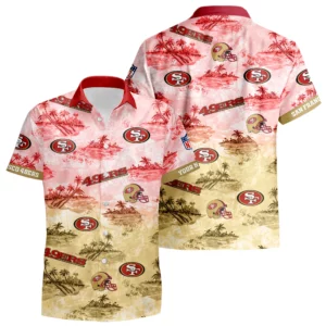 San Francisco 49ers Hawaiian Shirt 2026 Limited Premium Crinkle Textured Personalize Name