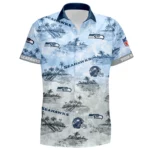 Seattle Seahawks Hawaiian Shirt 2026 Limited Premium Crinkle Textured Personalize Name