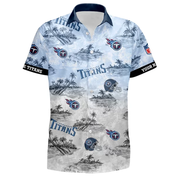 Tennessee Titans Hawaiian Shirt 2026 Limited Premium Crinkle Textured Personalize Name