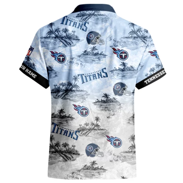 Tennessee Titans Hawaiian Shirt 2026 Limited Premium Crinkle Textured Personalize Name