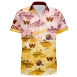 Washington Commanders Hawaiian Shirt 2026 Limited Premium Crinkle Textured Personalize Name