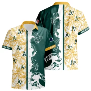 Athletics Hawaiian Shirt New 2026 Premium Crinkle Textured Personalize Name
