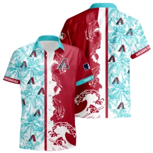 Arizona Diamondbacks Hawaiian Shirt New 2026 Premium Crinkle Textured Personalize Name