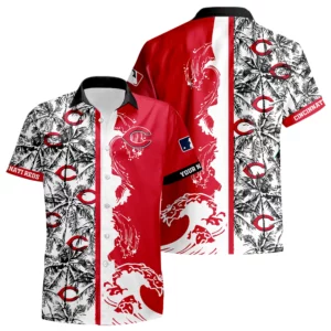 Cincinnati Reds Hawaiian Shirt New 2026 Premium Crinkle Textured Personalize Name