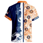 Houston Astros Hawaiian Shirt New 2026 Premium Crinkle Textured Personalize Name