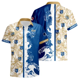 Kansas City Royals Hawaiian Shirt New 2026 Premium Crinkle Textured Personalize Name