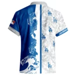 Los Angeles Dodgers Hawaiian Shirt New 2026 Premium Crinkle Textured Personalize Name
