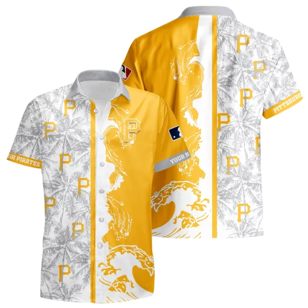 Pittsburgh Pirates Hawaiian Shirt New 2026 Premium Crinkle Textured Personalize Name