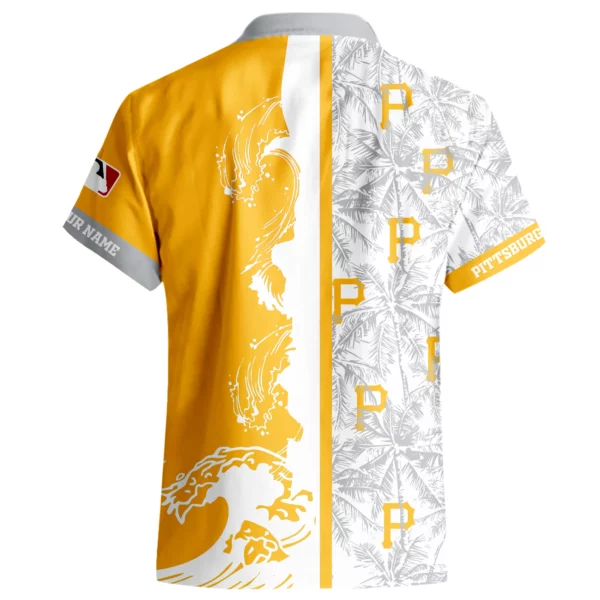 Pittsburgh Pirates Hawaiian Shirt New 2026 Premium Crinkle Textured Personalize Name