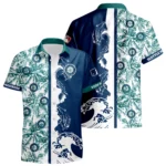 Seattle Mariners Hawaiian Shirt New 2026 Premium Crinkle Textured Personalize Name