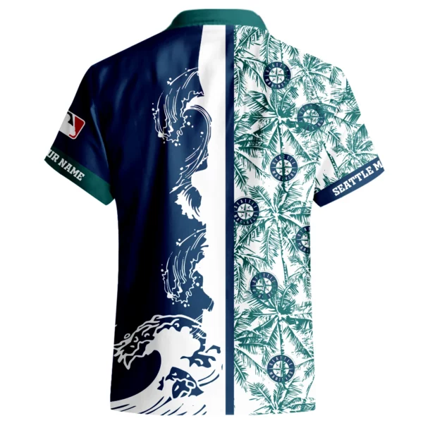 Seattle Mariners Hawaiian Shirt New 2026 Premium Crinkle Textured Personalize Name