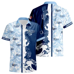 Tampa Bay Rays Hawaiian Shirt New 2026 Premium Crinkle Textured Personalize Name